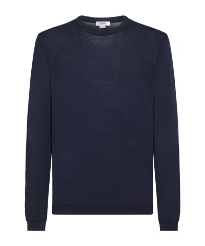 Seventy Short-sleeved Crewneck Jumper In Blue