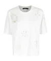 Seventy Crochet-patch T-shirt In White