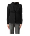 Seventy Single-breasted Blazer In Black