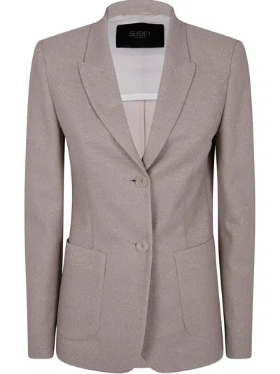Seventy Single-breasted Blazer In White