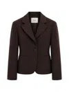 Seventy Single-breasted Blazer In Brown