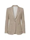 Seventy Single-breasted Patch-pocket Jacket In Brown
