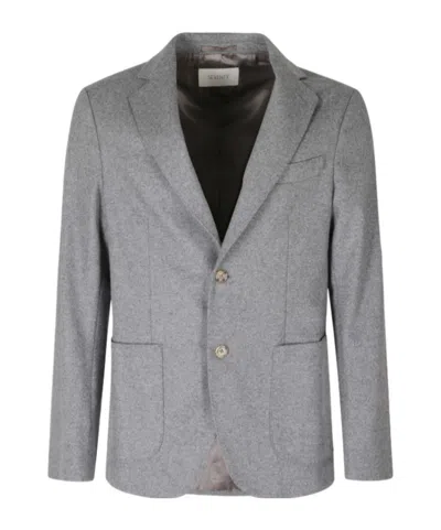 Seventy Single-breasted Suit Jacket In Medium Gray