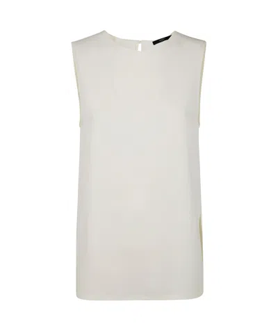 Seventy Sleeveless Top In White