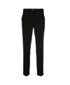 Seventy Slim-fit Tailored Trousers In Black