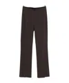 Seventy Straight-leg Casual Trousers In Black