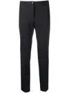 Seventy Wool Slim Chinos In Black