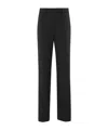 Seventy Stretched Gabardine Chino Trousers In Black