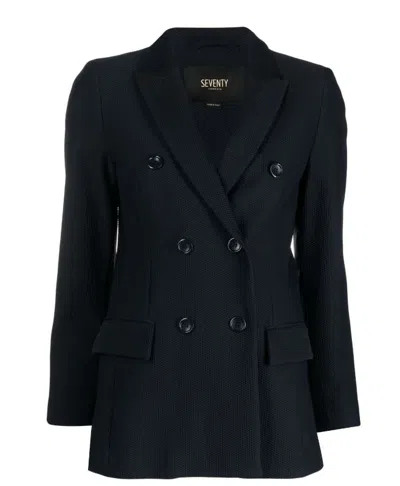 Seventy Stretchy Lightweight Jacket In Blue