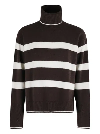 Seventy Striped Turtleneck Sweater In Multi