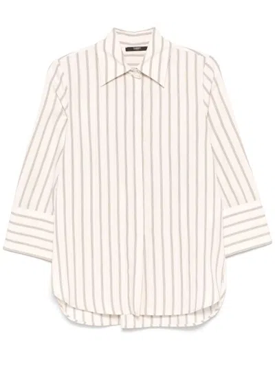 Seventy Stripes Shirt With Long Sleeves In White