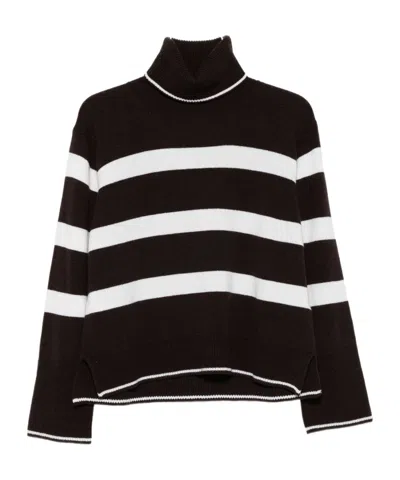 SEVENTY STRIPED TURTLENECK SWEATER