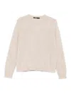 Seventy Diamond-pattern Sequin-embellished Sweater In Neutral