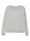 Seventy Crystal-embellished Sweater In Gray