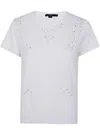 Seventy Crystal-embellished T-shirt In White
