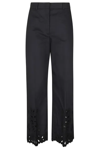 SEVENTY SEVENTY TAILORED HIGH-WAIST PANTS - BLACK