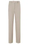 Seventy Stretched Gabardine Chino Trousers In Neutral