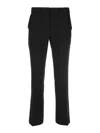 Seventy Cropped Tailored Trousers In Black