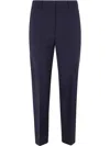 Seventy Pressed Crease Tailored Trousers In Blue