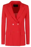 Seventy Technical Network Jacket In Red
