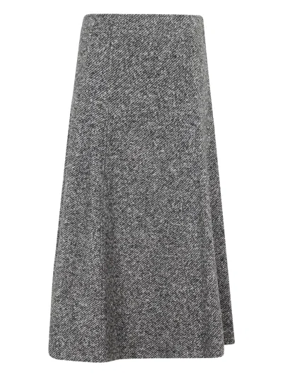 SEVENTY TEXTURED A-LINE SKIRT