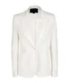 Seventy White Blazer With Two Pockets In White