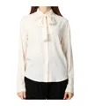 Seventy Tie Shirt In White