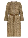 Seventy Tied-waist Coat In Neutrals