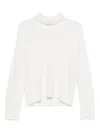 Seventy Turtleneck Sweater In White