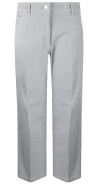 Seventy Buttoned Straight Trousers In Avion Blue