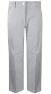 Seventy Buttoned Straight Trousers In Avion Blue