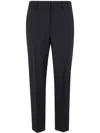 Seventy Flat-front Trousers In Black