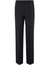 Seventy Flat-front Trousers In Black