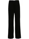 Seventy Straight Leg Trousers In Black