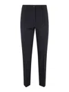 Seventy Stretchy Polyamide Blend Trousers In Black