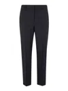 Seventy Flat-front Trousers In Black