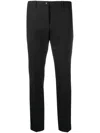 Seventy Slim-cut Trousers In Black