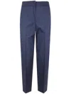 Seventy Pressed Crease Trousers In Blue