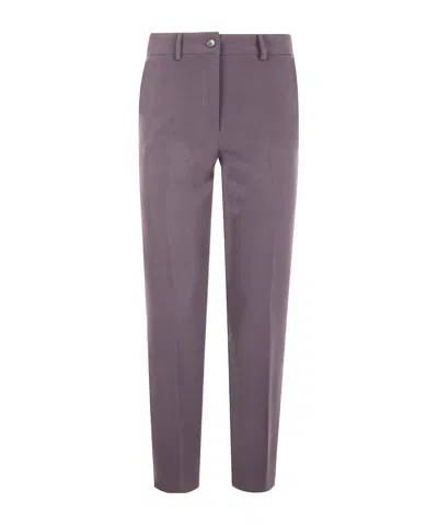 Seventy Trousers In Burgundy