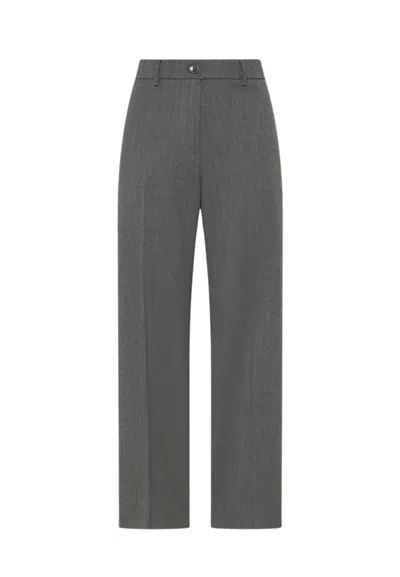 Seventy Trousers  Straight Leg In Gray