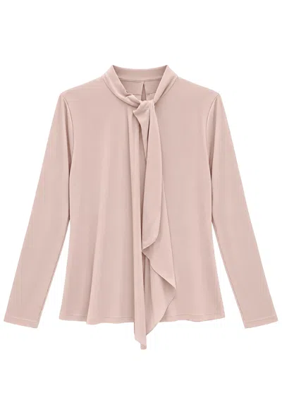 Seventy T-shirt Mixed Silk  In Pink