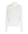 Seventy Turtleneck Cardigan In White