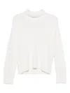 Seventy Turtleneck Sweater In White