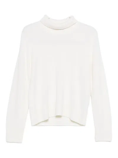 Seventy Turtleneck Sweater In White