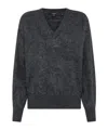 Seventy V-neck Cashmere Sweater In Black