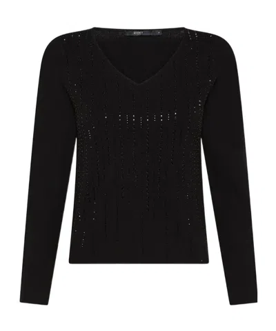 Seventy V-neck Sweater In Black