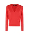 Seventy Scollo V Basico In Red