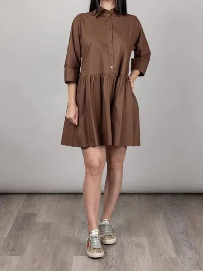 Seventy Venezia Dress In Brown