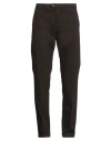 Seventy Venezia Man Pants Dark Brown Size 40 Cotton, Elastane