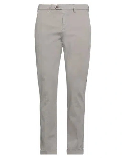 Seventy Venezia Man Pants Grey Size 38 Cotton, Elastane In Gray